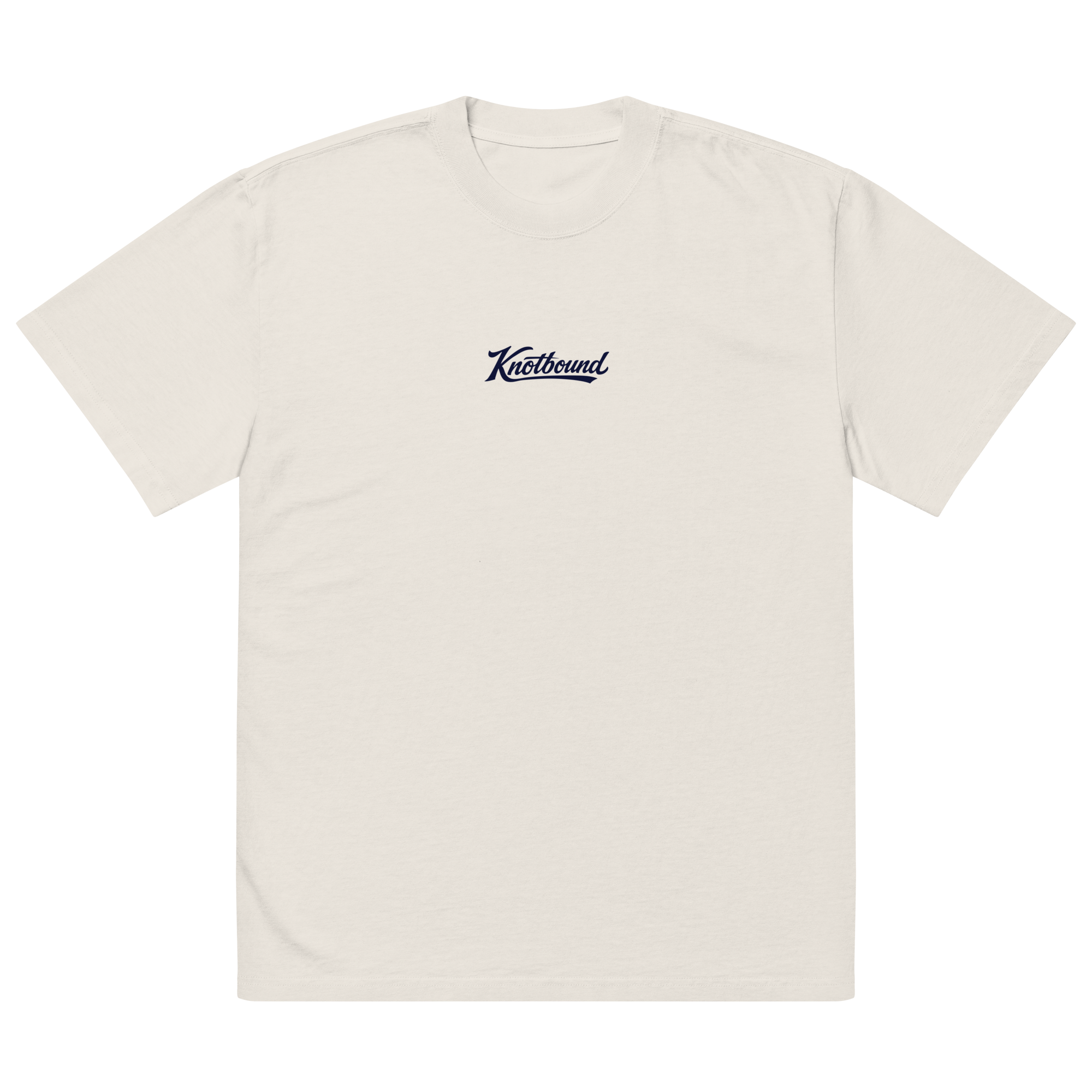 Oversized faded Drifter Tee - Bone