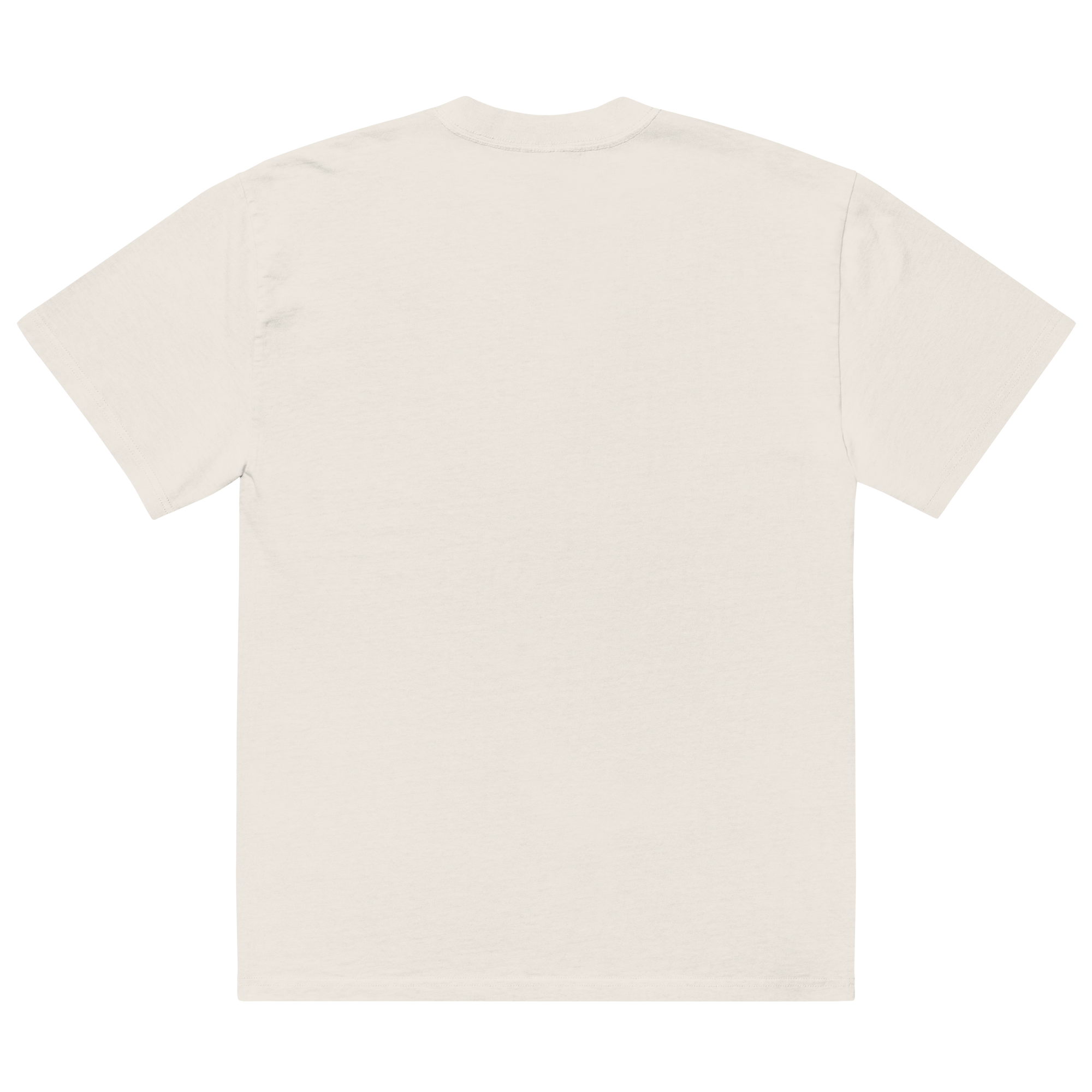 Oversized faded Drifter Tee - Bone