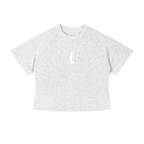 Plain light gray t-shirt on a white background