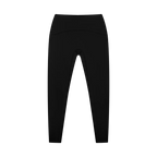 Black leggings on a white background
