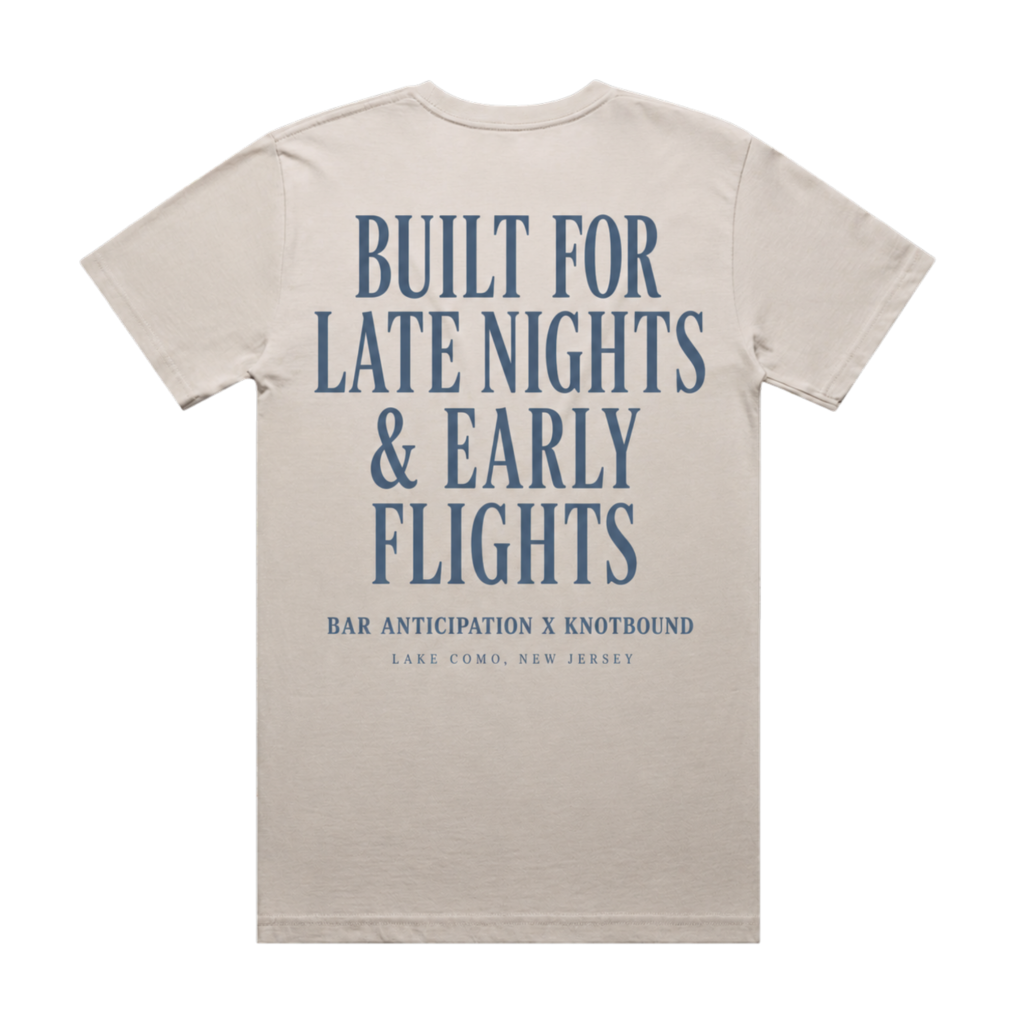Late Nights Tee - Knotbound x Bar Anticipation