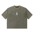 Gray t-shirt on a white background