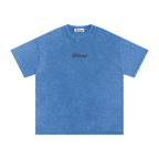 Snow Washed Oversized Cotton Tee