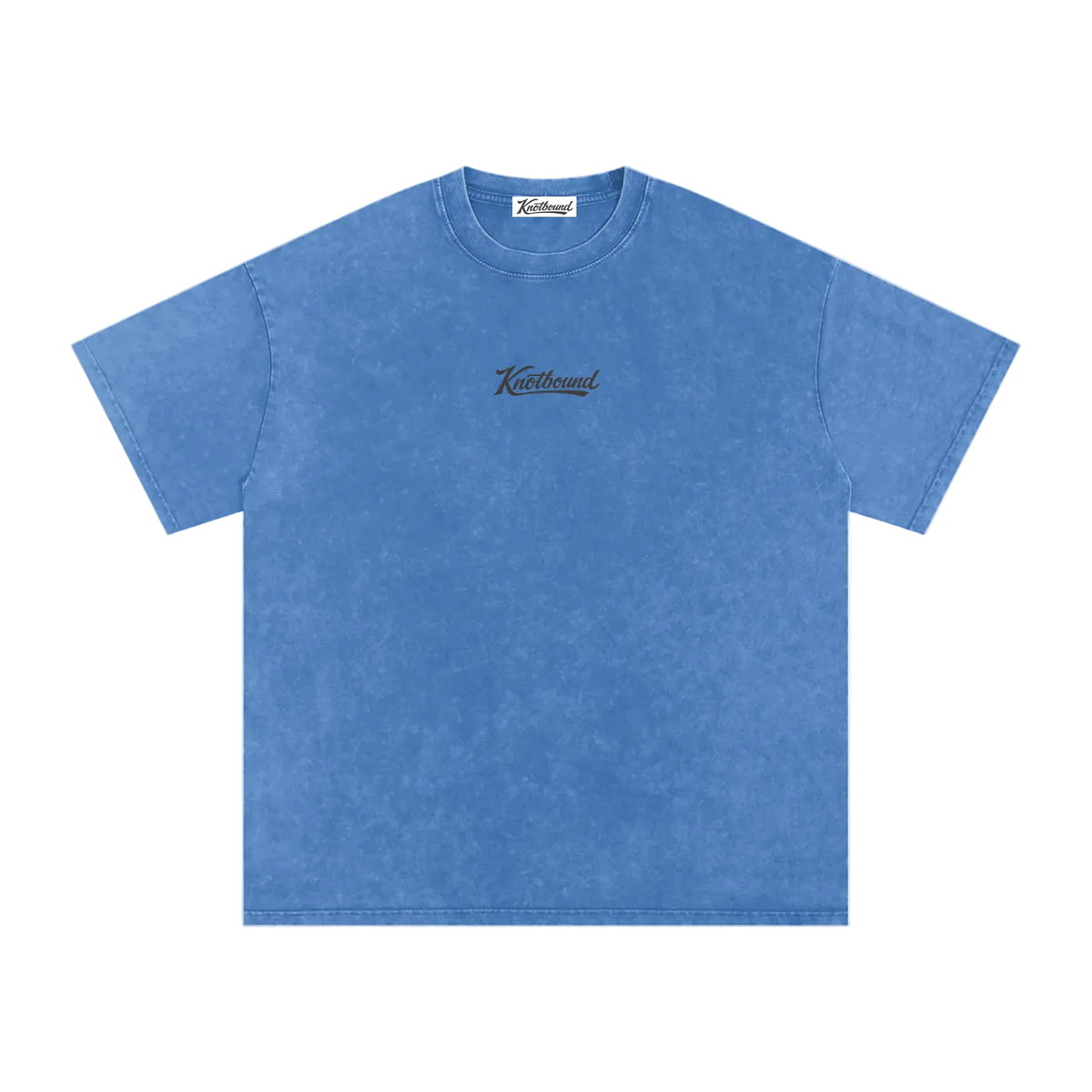 Snow Washed Oversized Cotton Tee