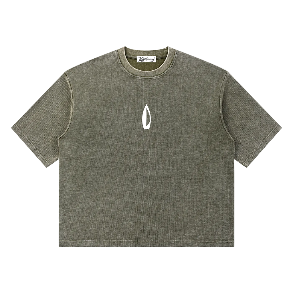 Gray t-shirt on a white background