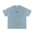 Snow Washed Oversized Cotton Tee