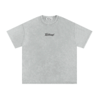 Snow Washed Oversized Cotton Tee