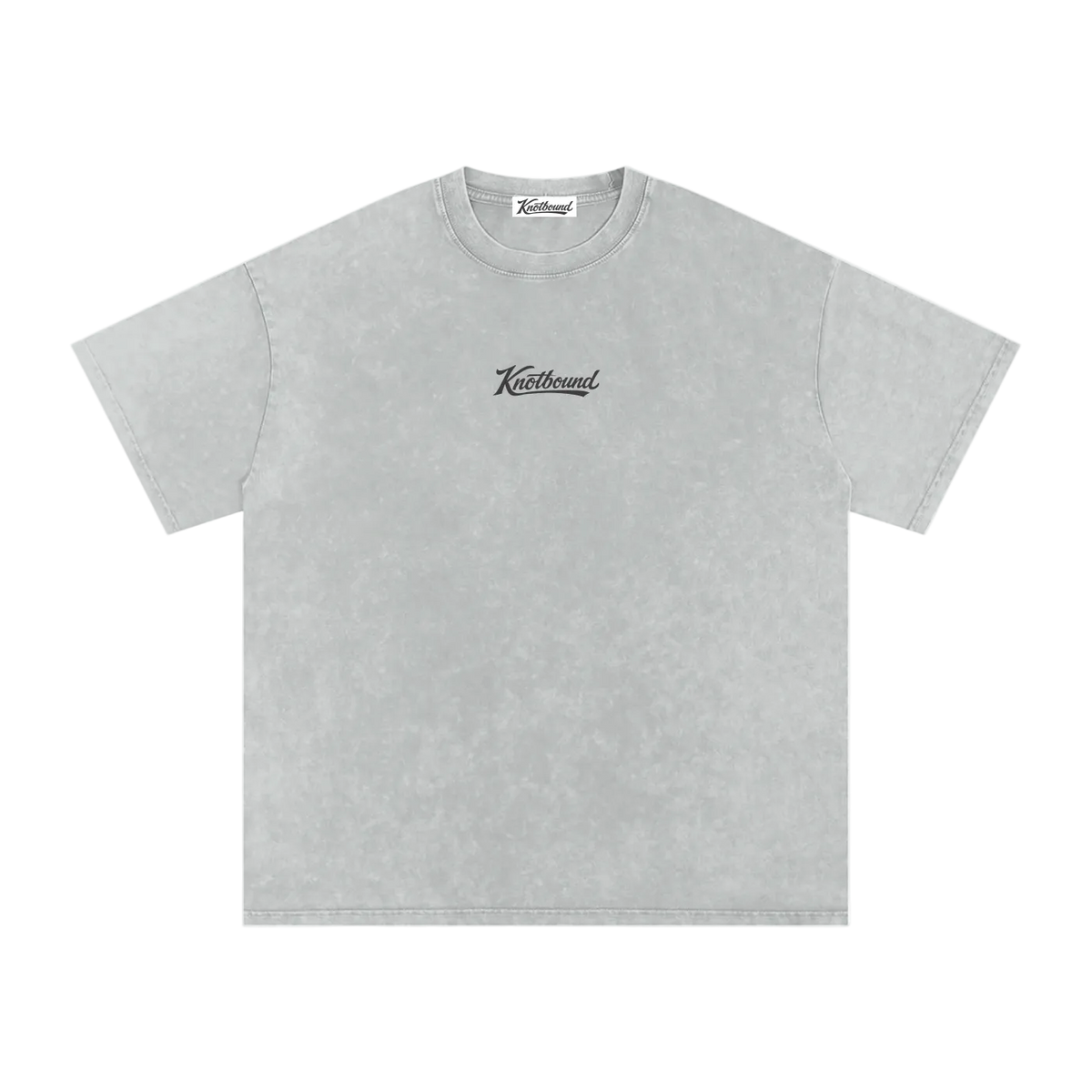 Snow Washed Oversized Cotton Tee