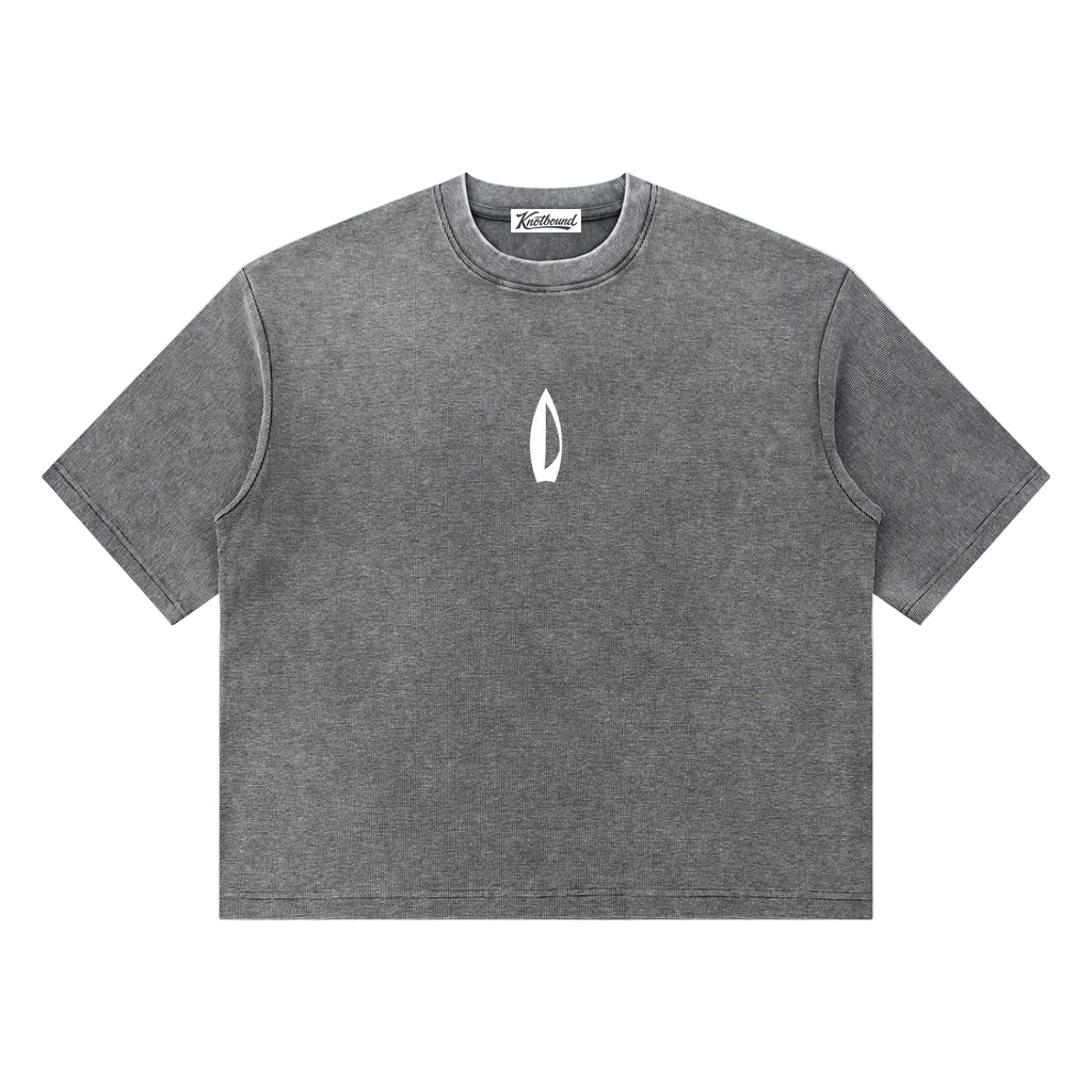 Gray t-shirt on a white background