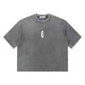 Gray t-shirt on a white background