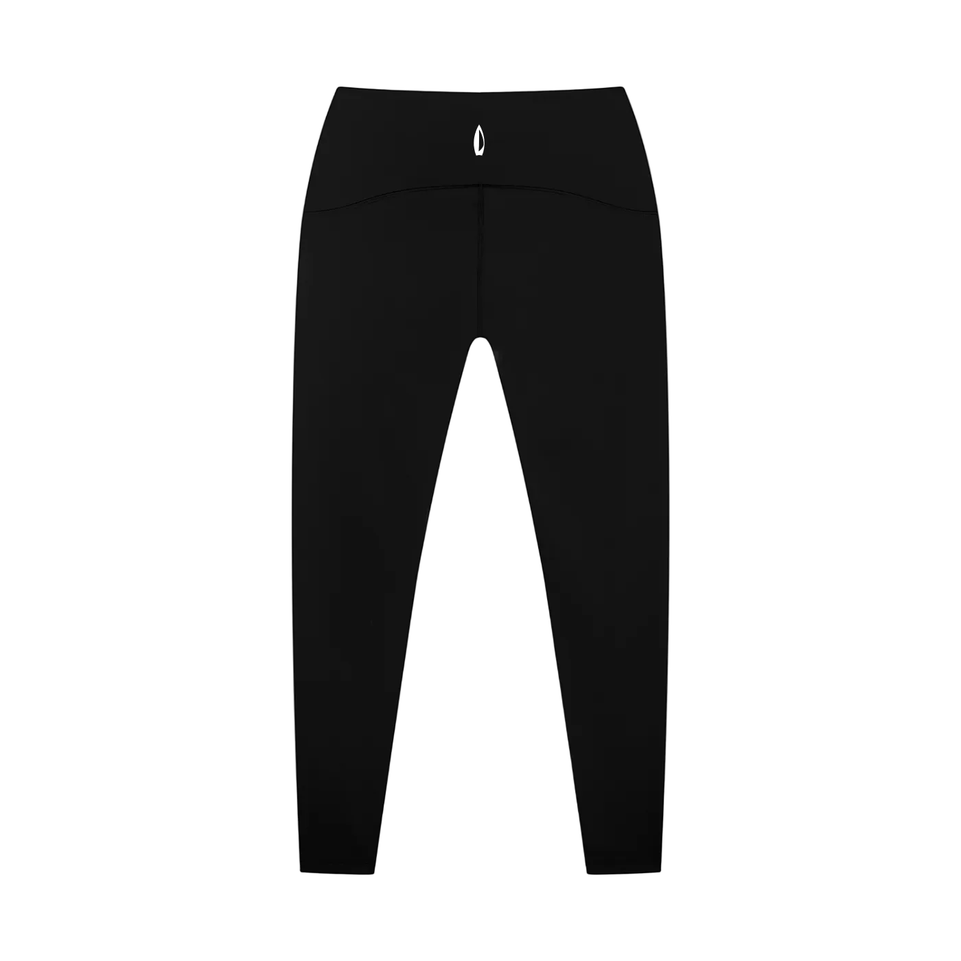 Black leggings on a white background