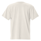 White t-shirt on a white background